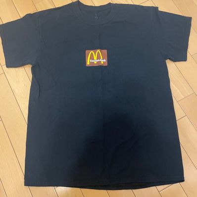Travis Scott Cactus Jack x McDonald's Sesame Inv T-Shirt "Black Brown"