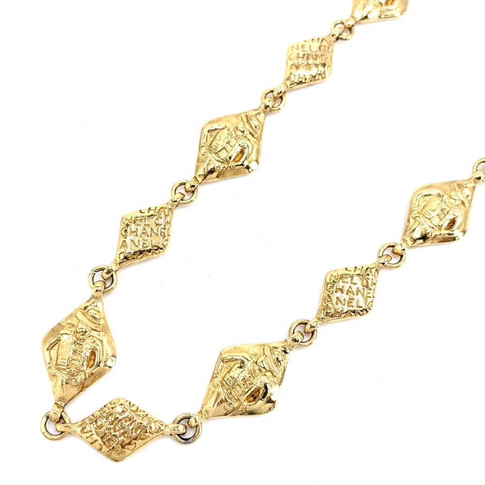 CHANEL シャネル ネックレス ココマーク マドモアゼル アクセサリー ロングネックレス GP    ゴールド レディース 約169.5g【中古品】