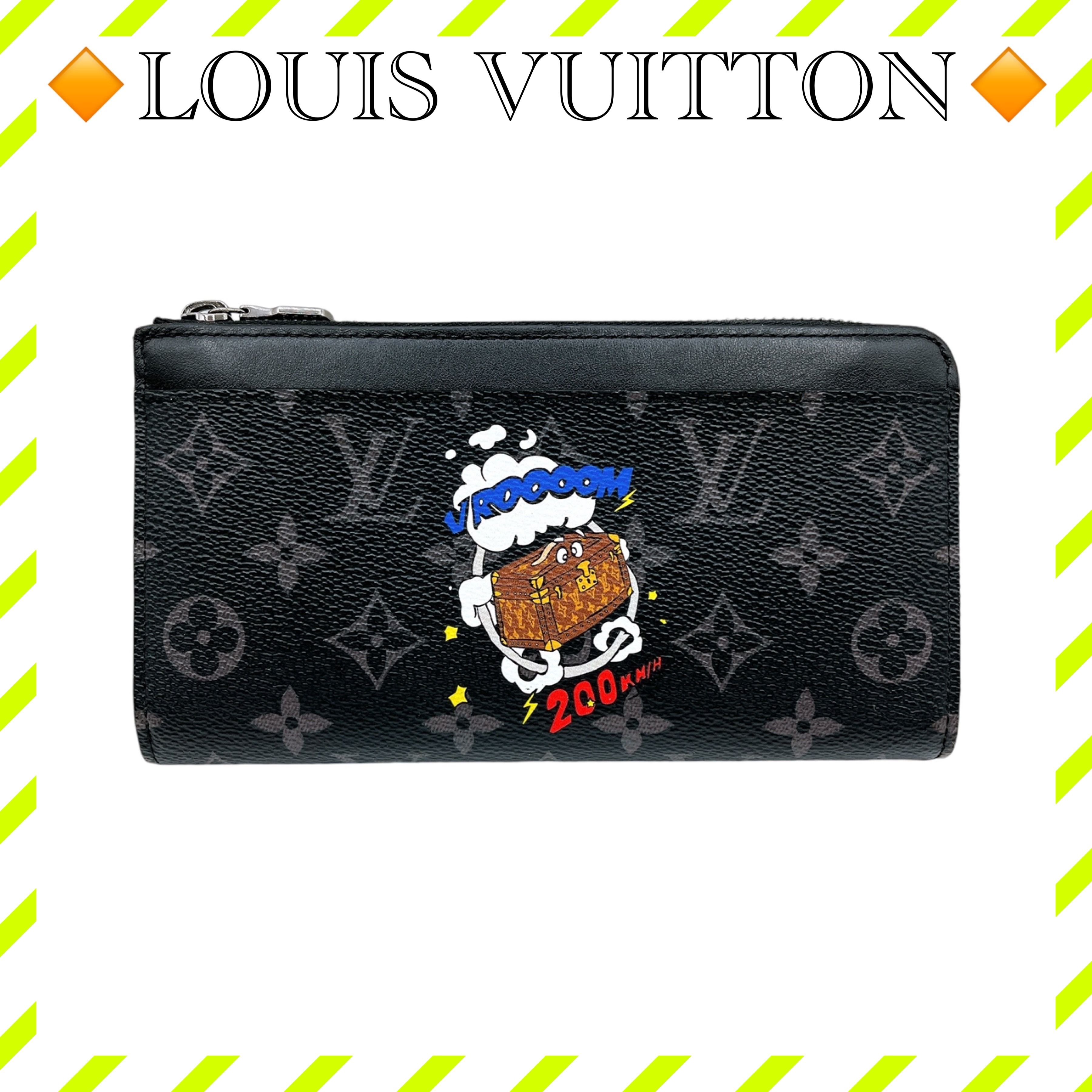 Louis Vuitton Zippy Dragonne Monogram Eclipse