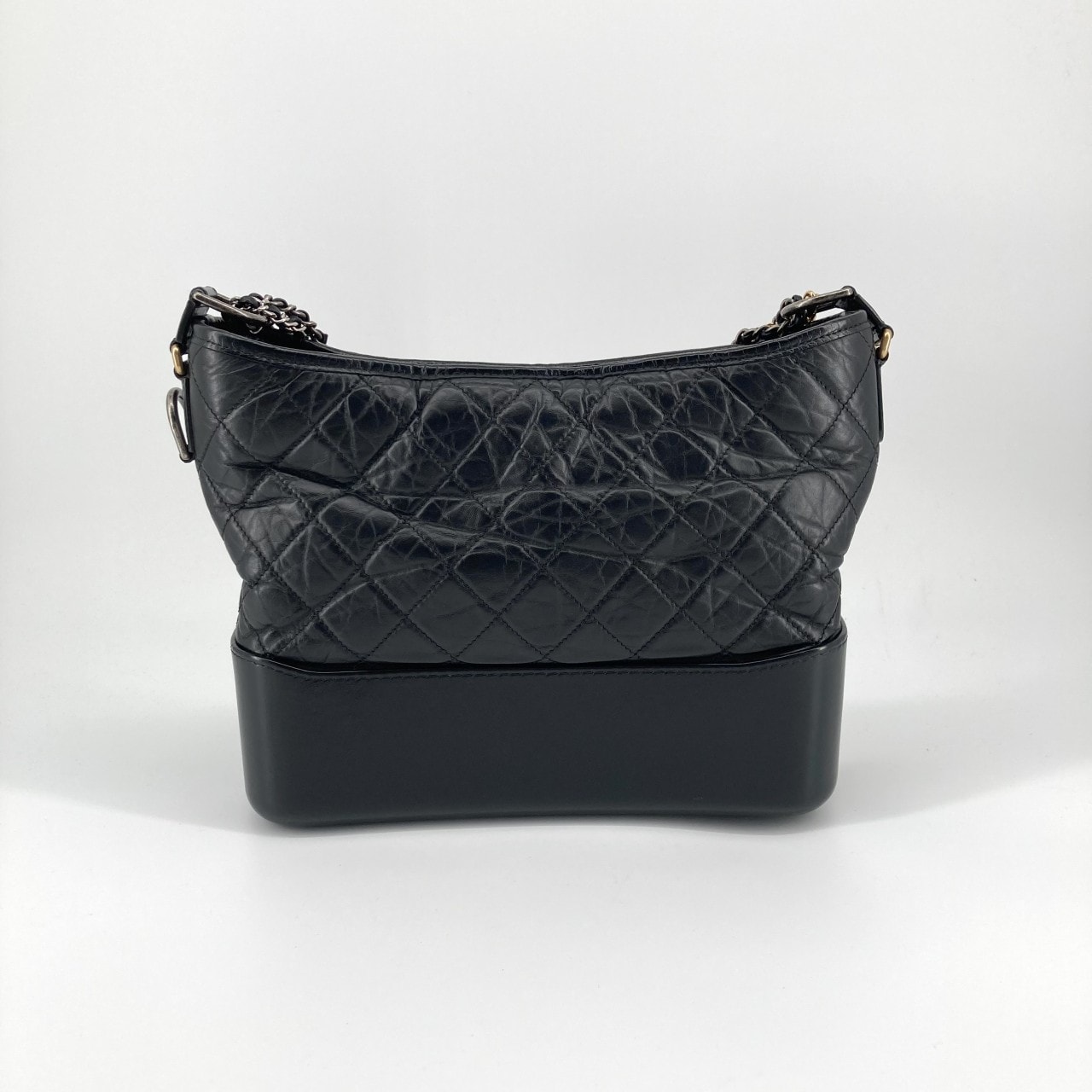 CHANEL(シャネル) ガブリエル ドゥ シャネル ホーボー キルティングレザー 27番台 A93824 ショルダーバッグ ブラック
