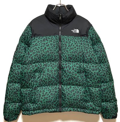 Supreme The North Face Nuptse Down Jacket "Green Leopard"