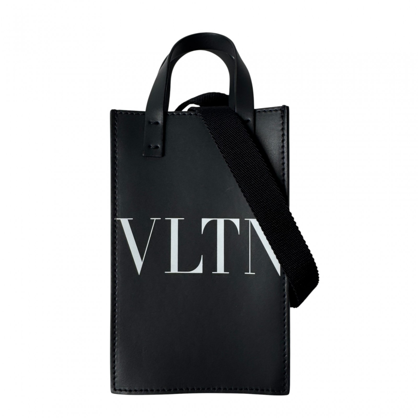ヴァレンティノ VALENTINO 2way ショルダーバッグ ハンドバッグ フォンケース VLTNロゴ 斜めがけ クロスボディ レディース