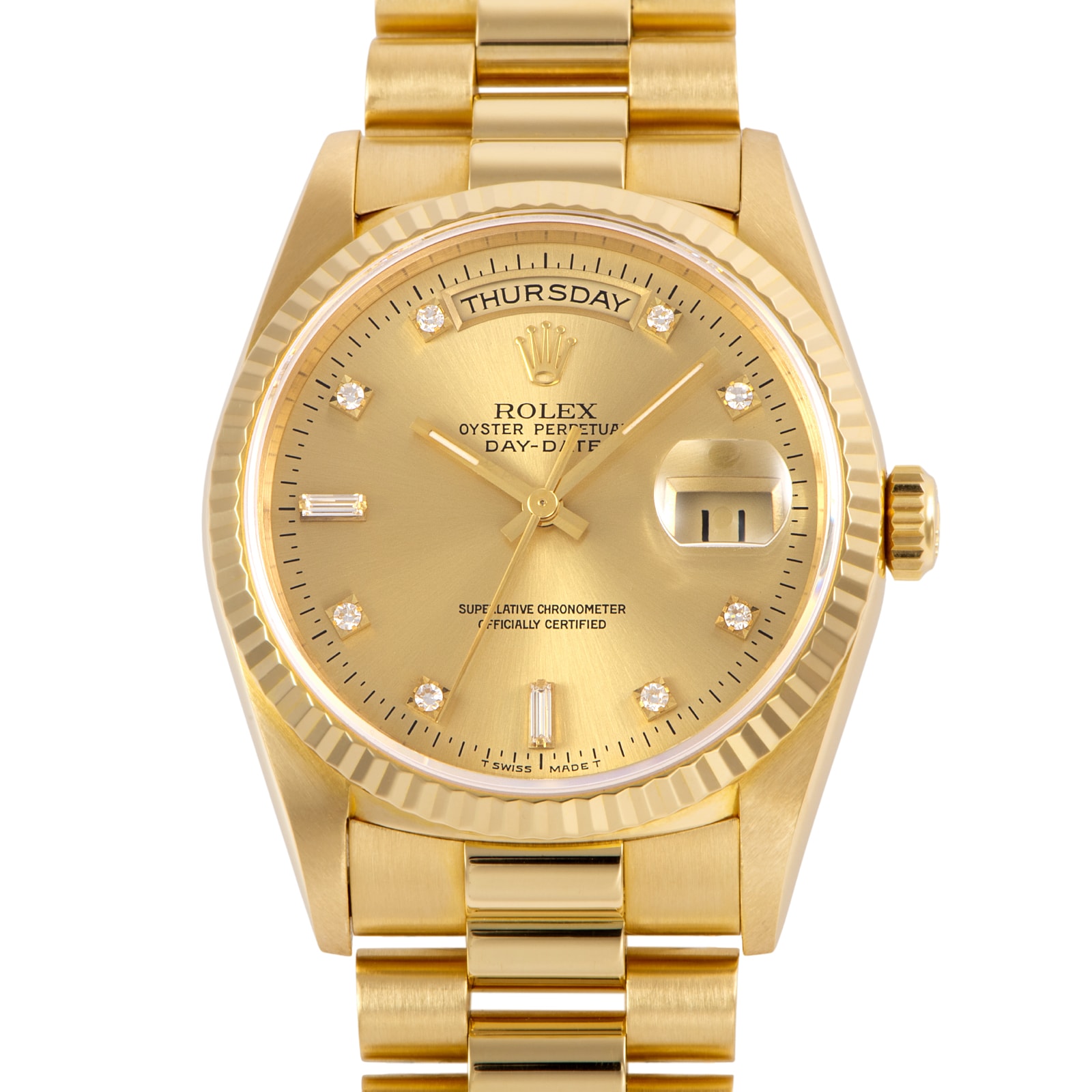ROLEX ロレックス デイデイト 18238A S番 Tritium K18YG【中古】