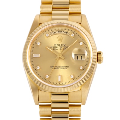 ROLEX ロレックス デイデイト 18238A S番 Tritium K18YG【中古】
