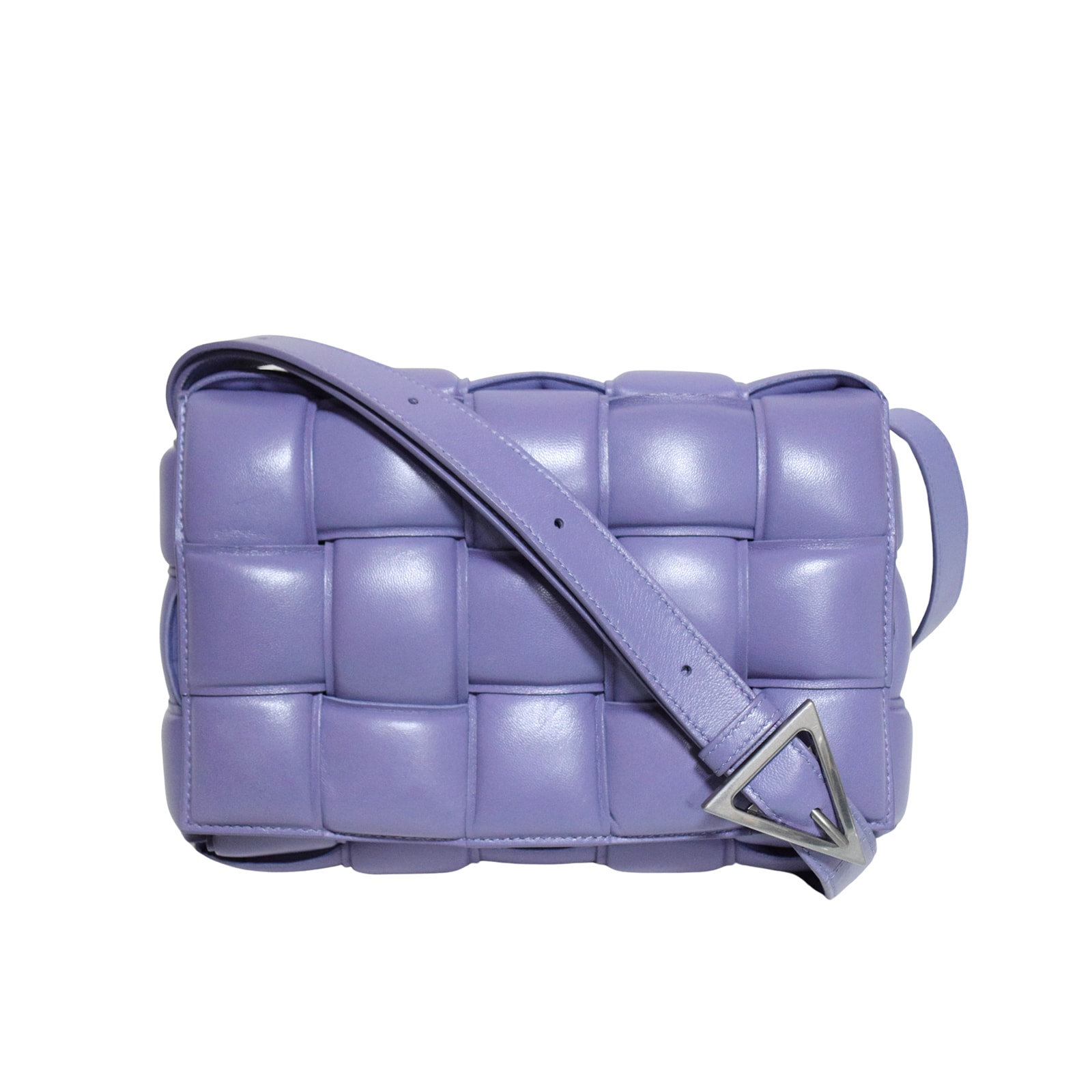 SALE Bottega Veneta ボッテガベネタ  パデッド カセット  101683979  パープル  レディース ショルダーバッグ