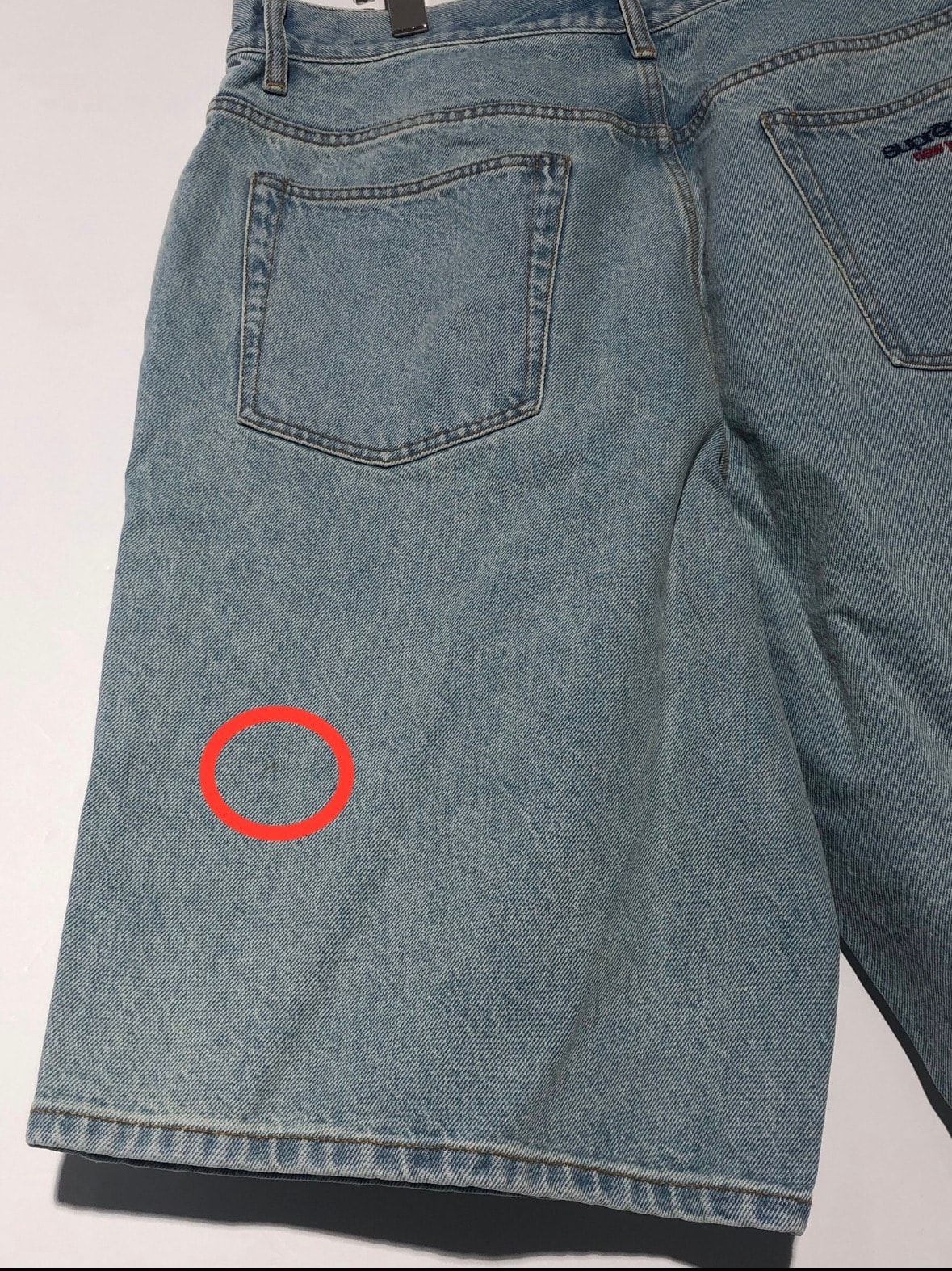 Supreme Baggy Denim Short (26SS) "Light Washed Indigo"