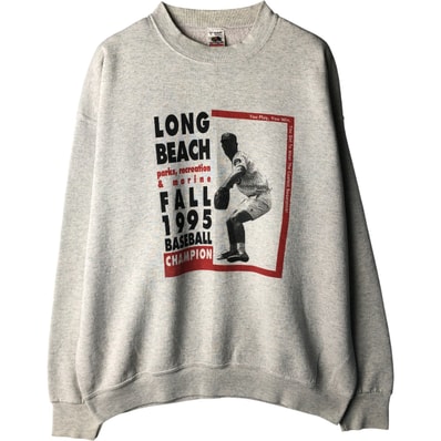 古着 90年代 フルーツオブザルーム FRUIT OF THE LOOM プリントスウェットシャツ トレーナー USA製 メンズXL相当 ヴィンテージ/eaa593459