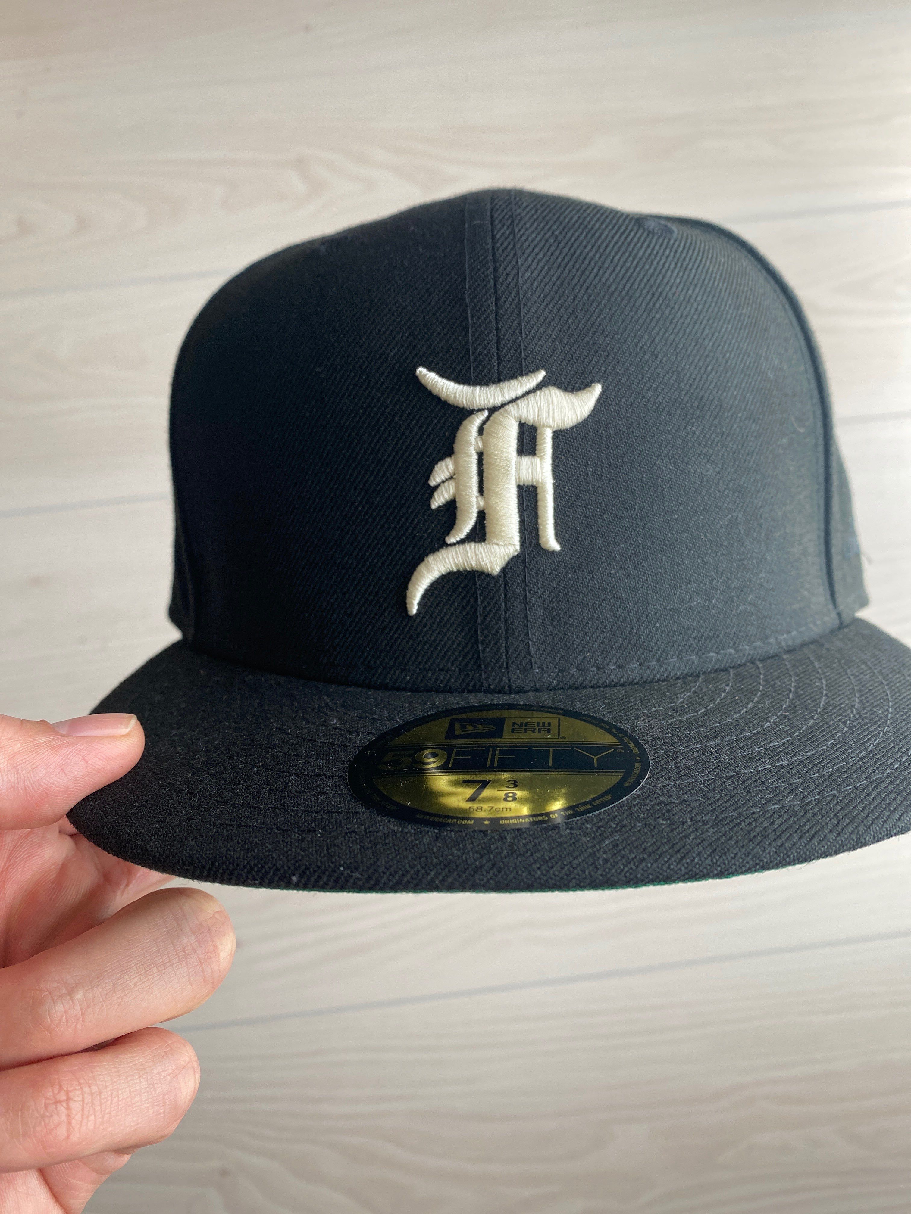 FEAR OF GOD ESSENTIALS New Era Fitted Cap (FW20) "Black"