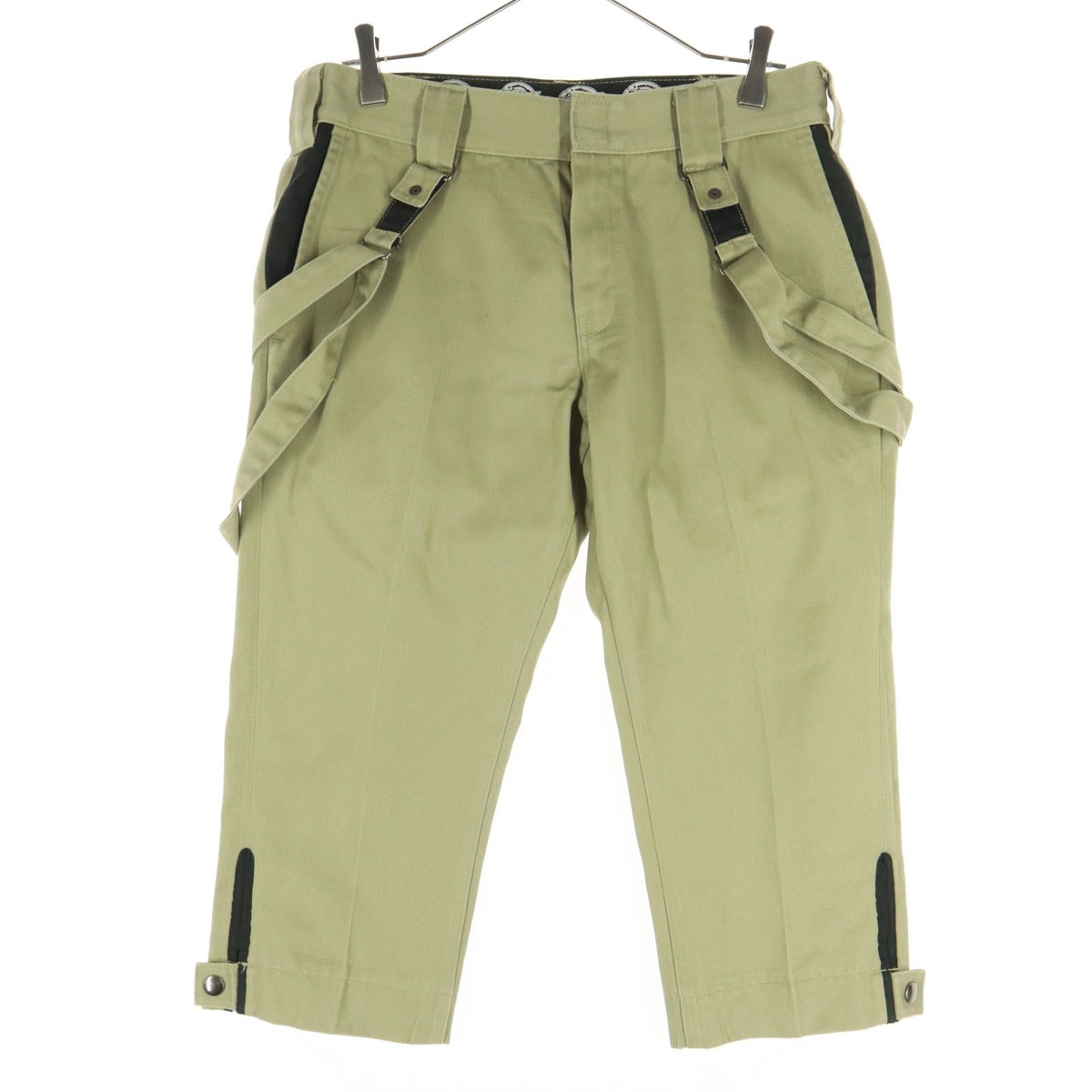 Dickies ディッキーズ 七分丈 サロペット w42 ベージュ系