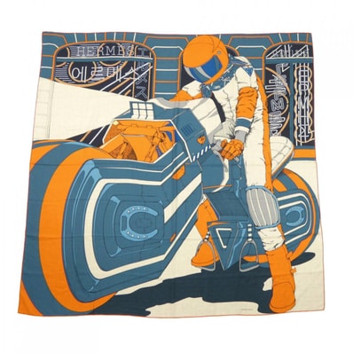 エルメス HERMES MYSTERIOUS RIDER 553817T カレH140 ショール