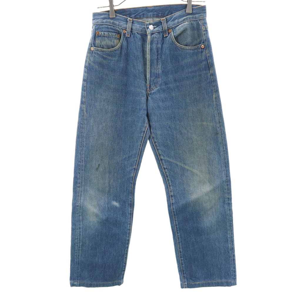 Levi's リーバイス 80s 90s 501xx バレンシア工場 縮率10% ボタンフライ デニムパンツ W29 ブルー ジーンズ