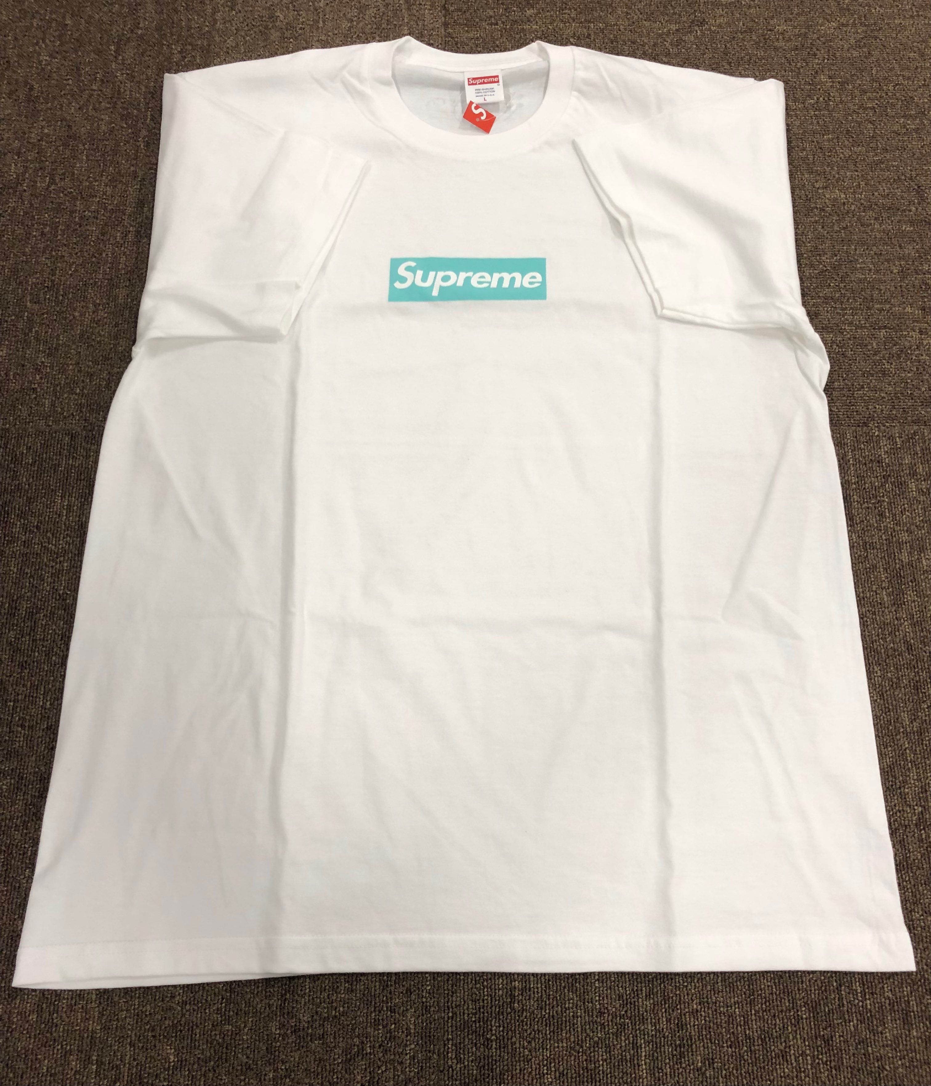 Supreme / Tiffany & Co. Box Logo Tee "White"