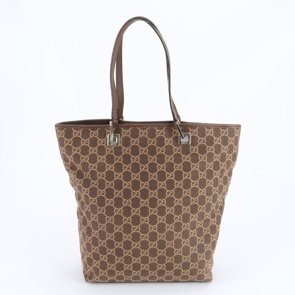 ■美品 グッチ GGキャンバス 002 1098 トート バッグ
