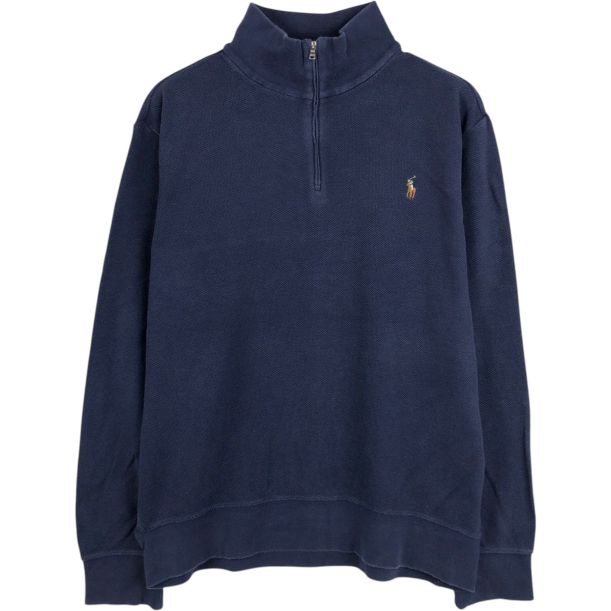 古着 ラルフローレン Ralph Lauren POLO RALPH LAUREN ハーフジップスウェットシャツ トレーナー メンズXL相当/eaa676262