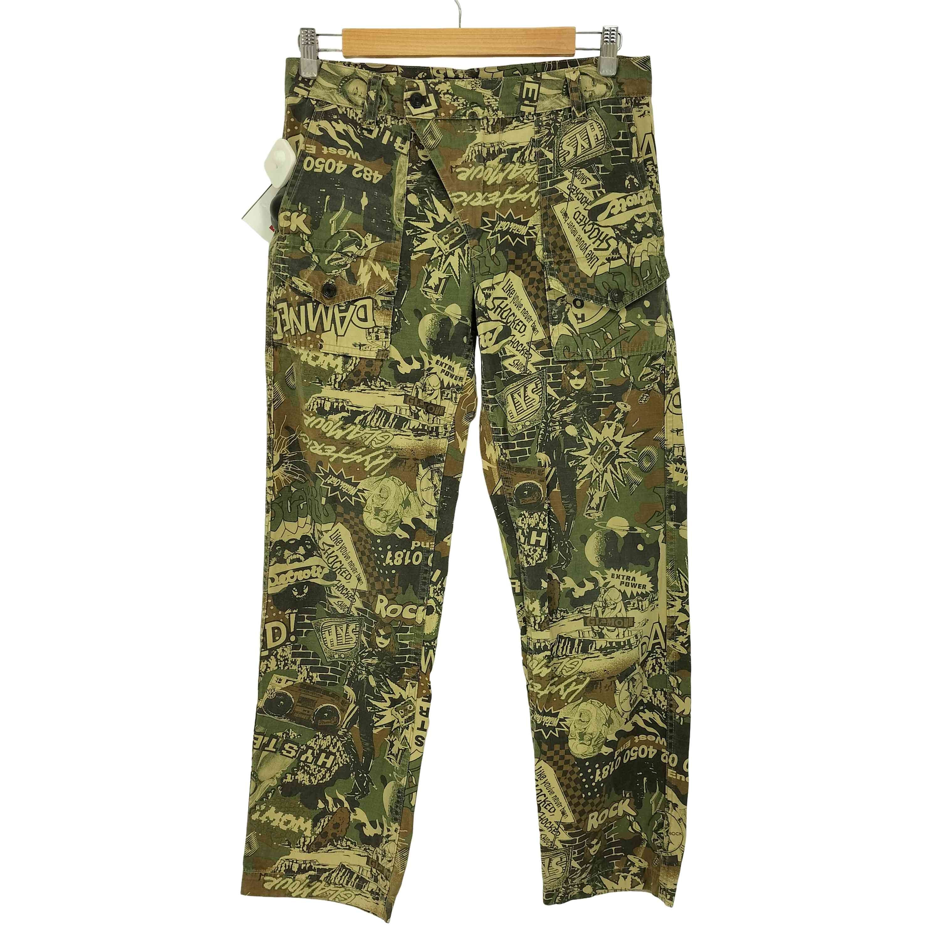 21SS グラフィック ロゴプリント ベイカーパンツ【1142227496927】