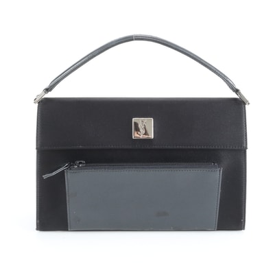 ■美品 イヴ サンローラン YSLハンドバッグ レザー