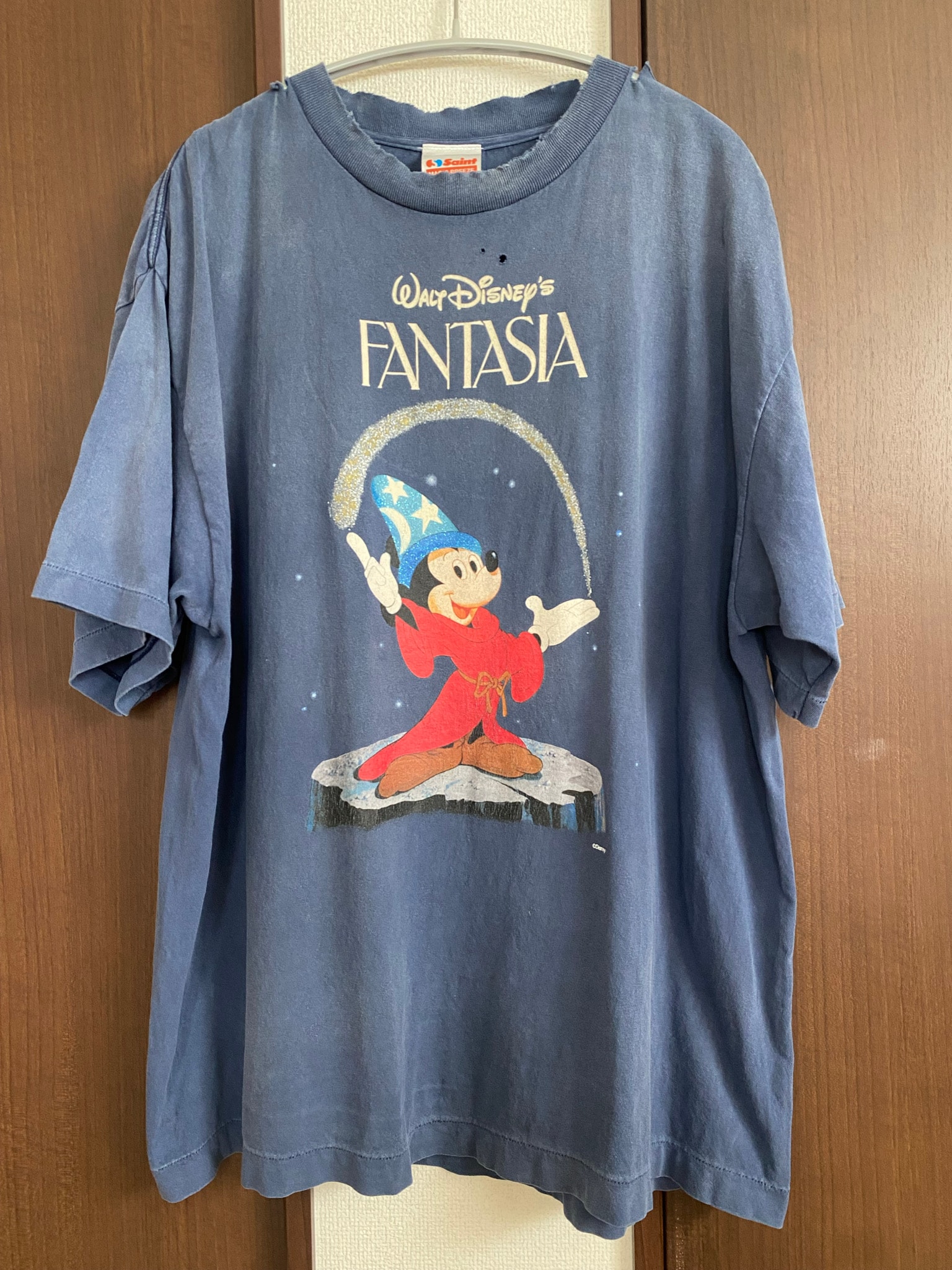SAINT Mxxxxxx x Disney FANTASIA DNF SS Tee "Navy"