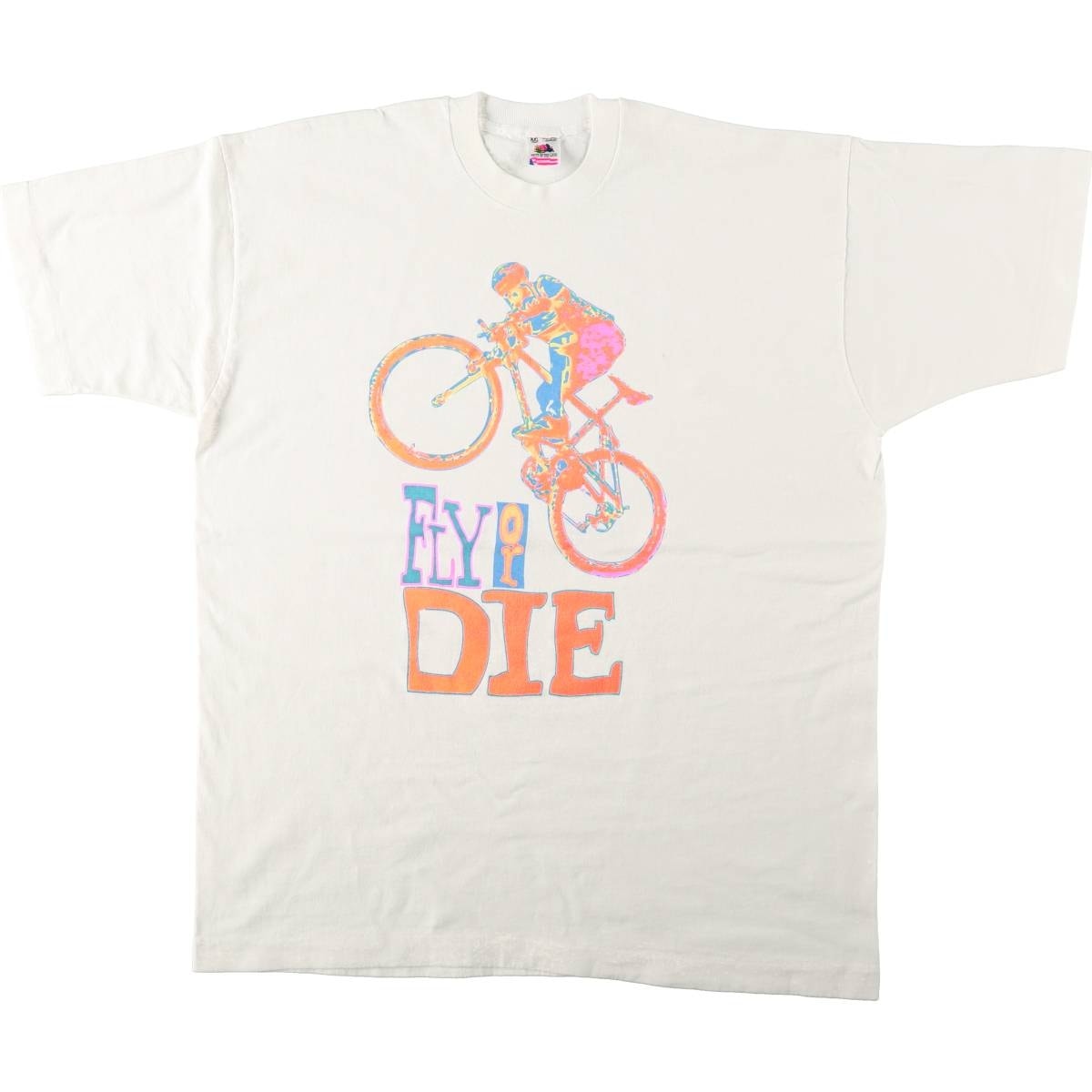 古着 90年代 フルーツオブザルーム FRUIT OF THE LOOM プリントTシャツ USA製 メンズXXL相当 ヴィンテージ/eaa642442