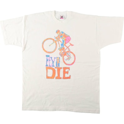 古着 90年代 フルーツオブザルーム FRUIT OF THE LOOM プリントTシャツ USA製 メンズXXL相当 ヴィンテージ/eaa642442