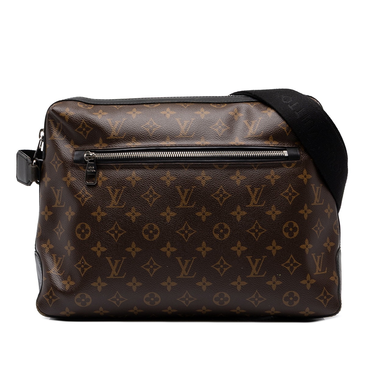 ルイ ヴィトン モノグラム マカサー トーレス 斜め掛け ショルダーバッグ M40387 ブラウン PVC レザー レディース LOUIS VUITTON 中古