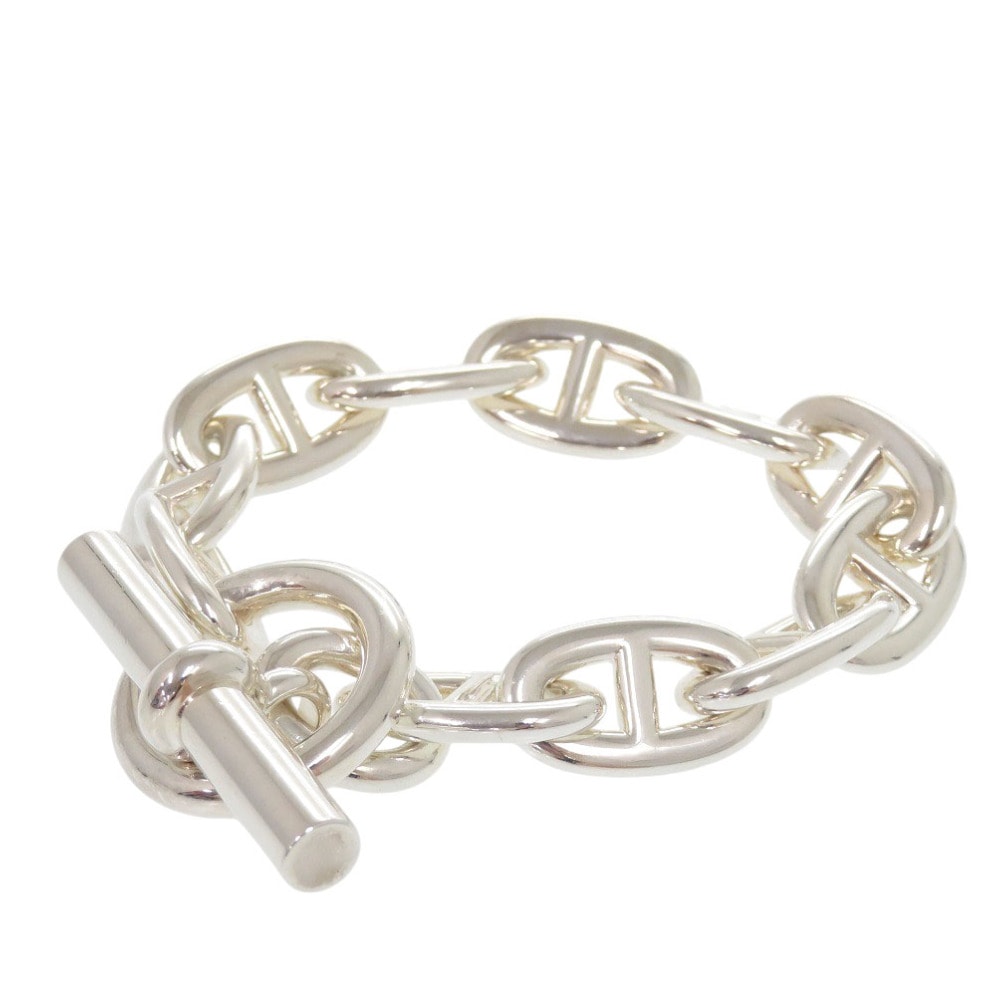 Hermes Chaine D'ancre TGM Bracelet "Silver"
