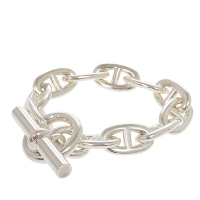 Hermes Chaine D'ancre TGM Bracelet "Silver"