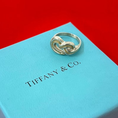 TIFFANY&Co. ティファニー ツイスト シルバー925 K18イエローゴールド リング・指輪 12号 シルバー
27788