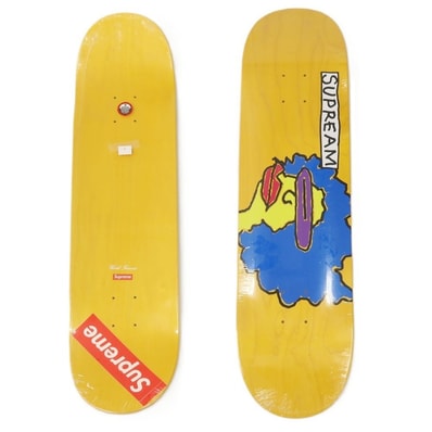 【中古】シュプリーム Supreme 2017年秋冬 Gonz Ramm Skateboard スケートボード デッキ スケボー イエロー【メンズ】