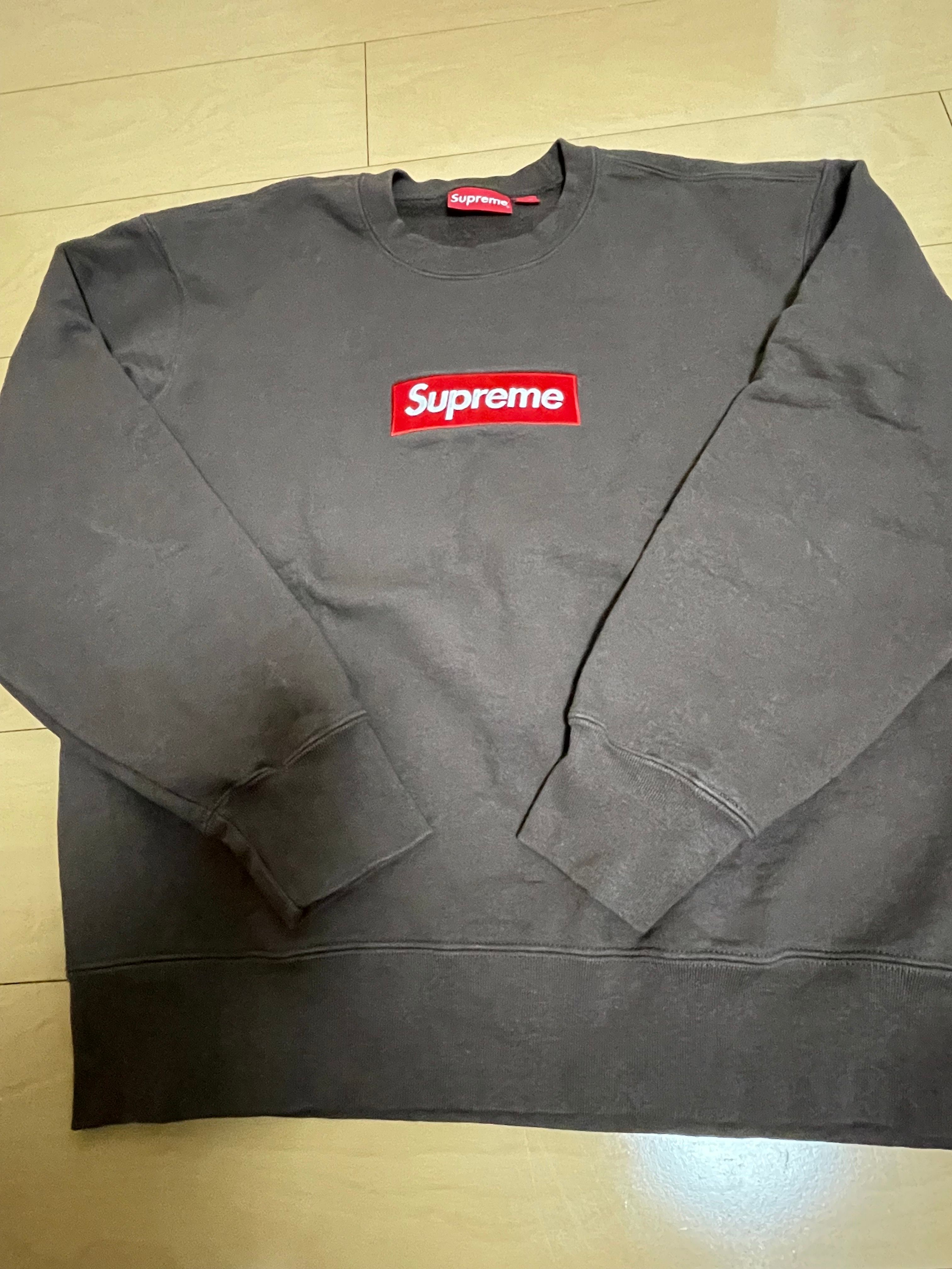 Supreme Box Logo Crewneck "Brown" (22FW)