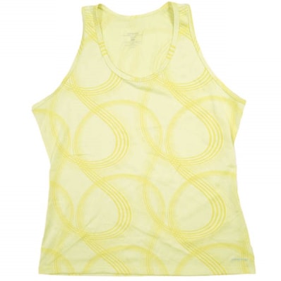 PATAGONIA パタゴニア アメリカ製 2007年製 Performance Baselayer キャプリーン タンクトップ 45345 WOMEN'S S イエロー MADE IN USA トップス g13999
