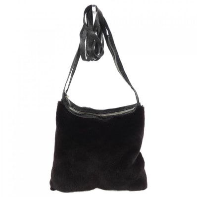 Chrome Hearts RICK OWENS Mink Fur Bag "Black"