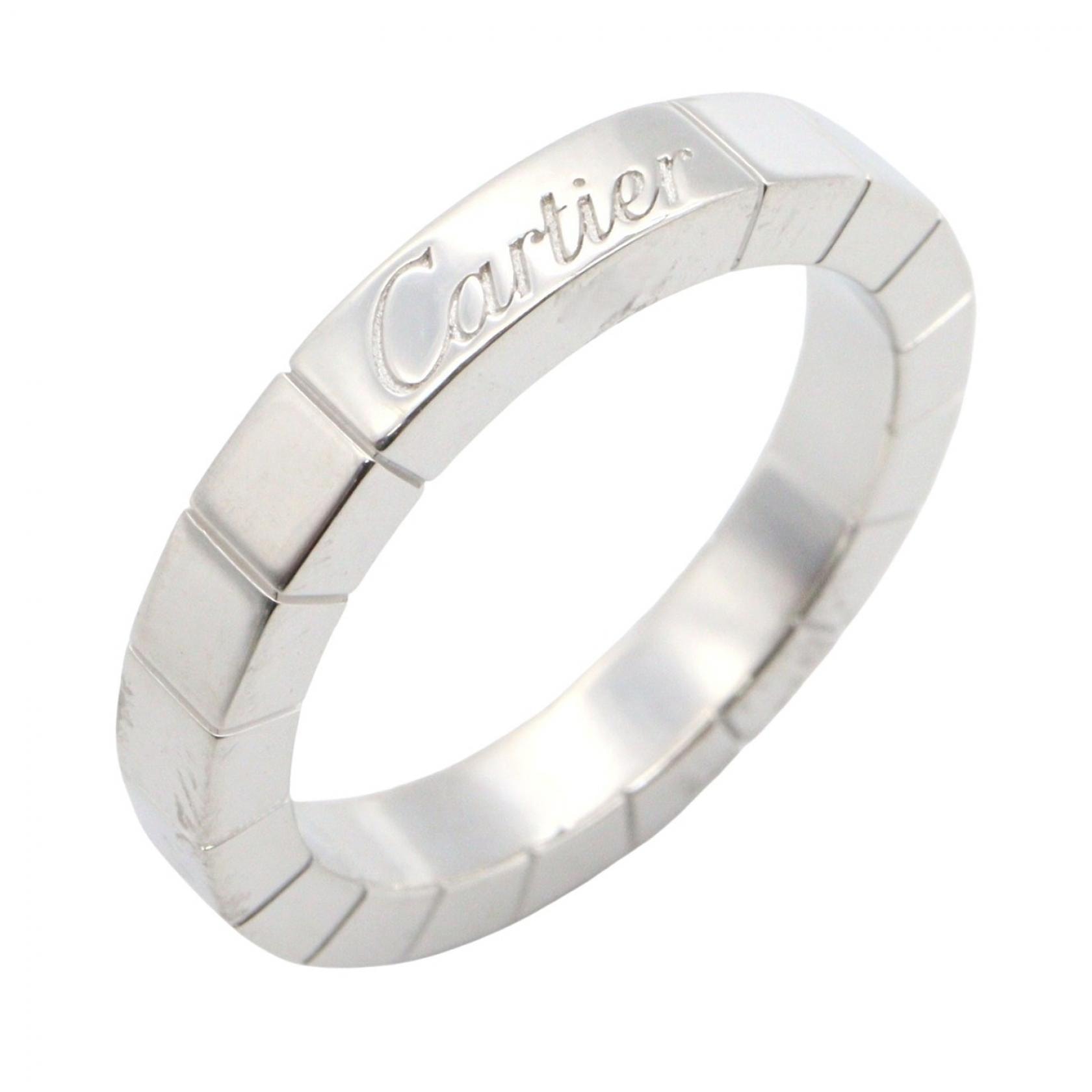 カルティエ CARTIER ラニエールリング リング・指輪 ジュエリー K18WG(ホワイトゴールド) レディース シルバー系 【中古】