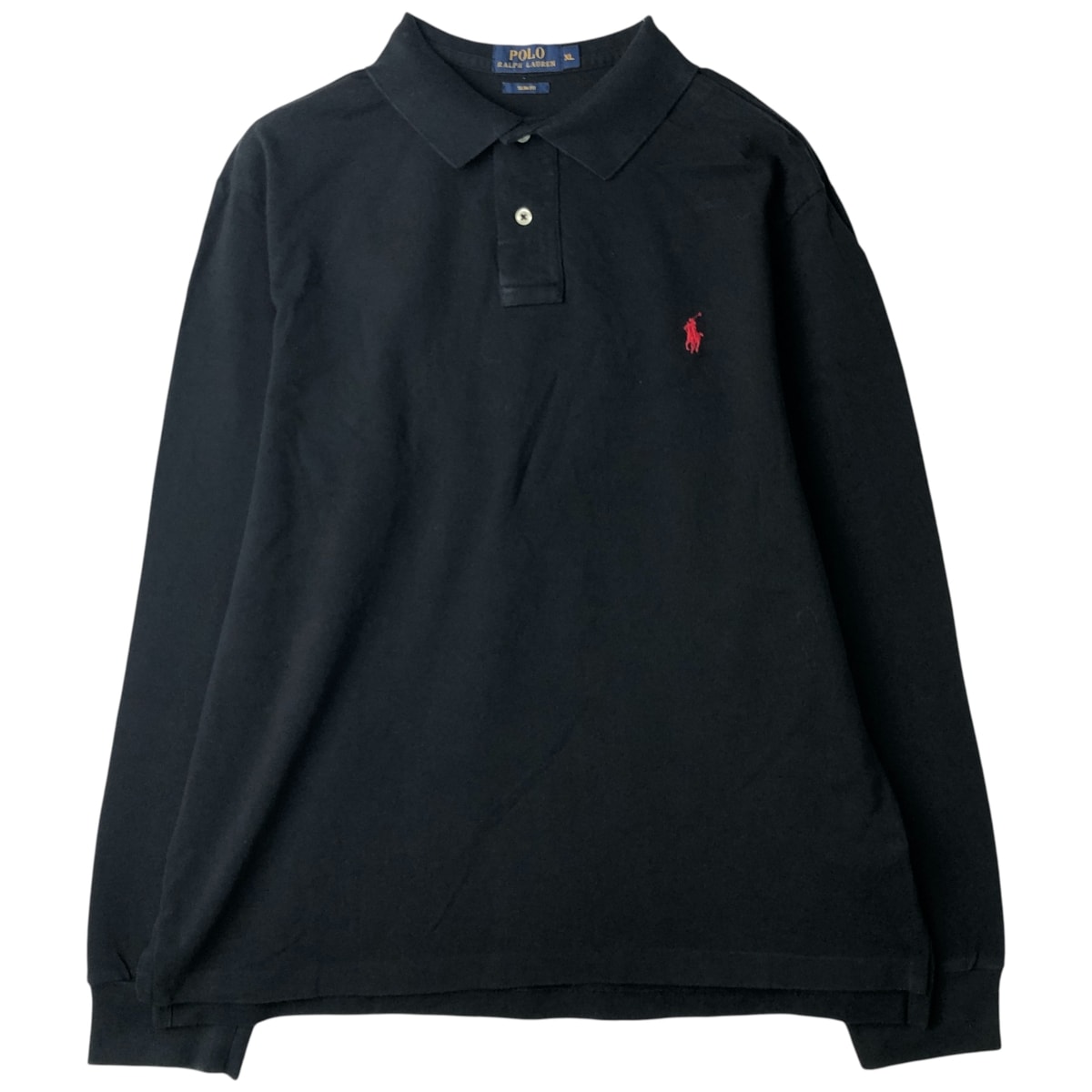 古着 ラルフローレン Ralph Lauren POLO RALPH LAUREN SLIM FIT 長袖 ポロシャツ メンズXL相当/eaa617122