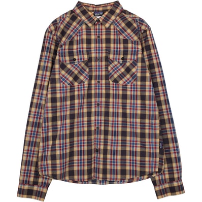 古着 パタゴニア Patagonia ORGANIC COTTON オーガニックコットン 長袖 コットンチェックシャツ メンズS相当/eaa677063