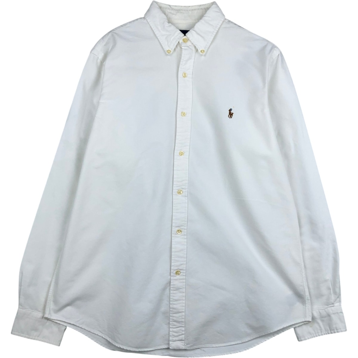 古着 ラルフローレン Ralph Lauren CLASSIC FIT 長袖 ボタンダウンシャツ メンズL相当/eaa628582