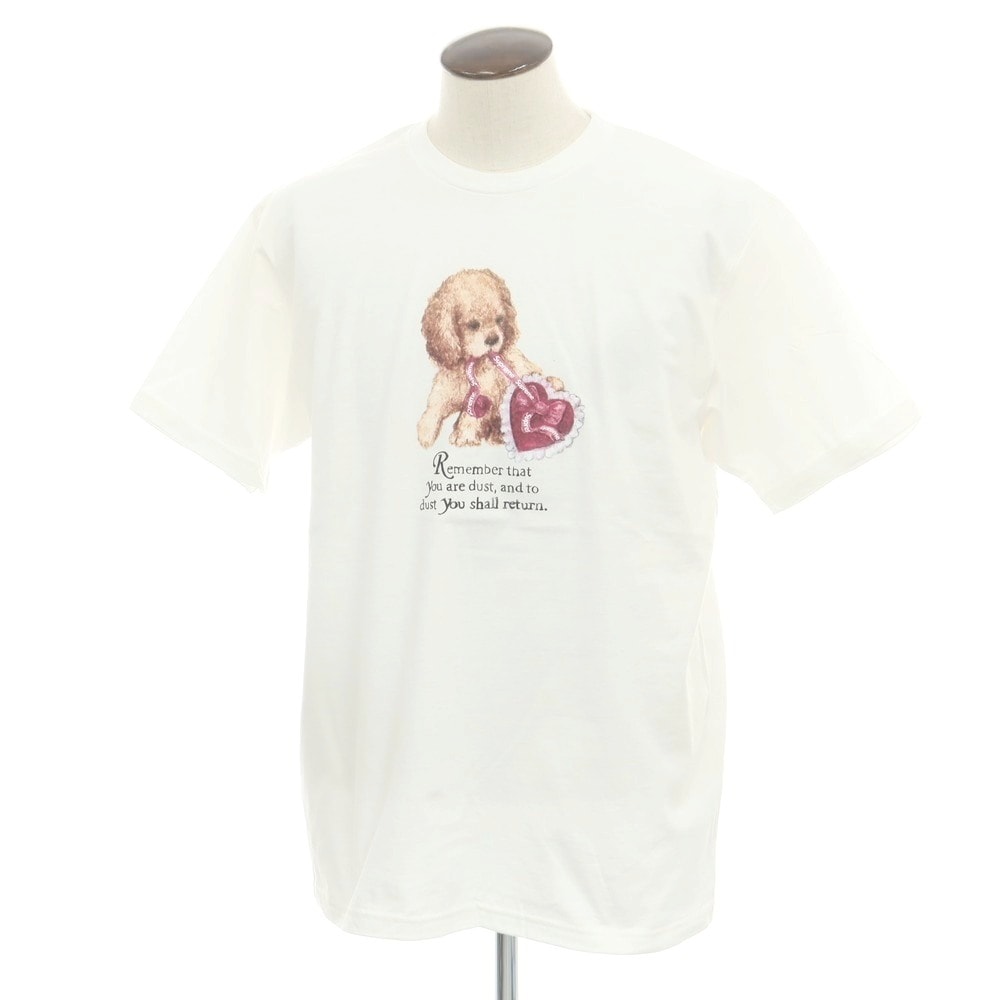 【中古】シュプリーム Supreme 2025年秋冬 Dust Tee コットン 半袖Tシャツ ホワイト【サイズL】【メンズ】
