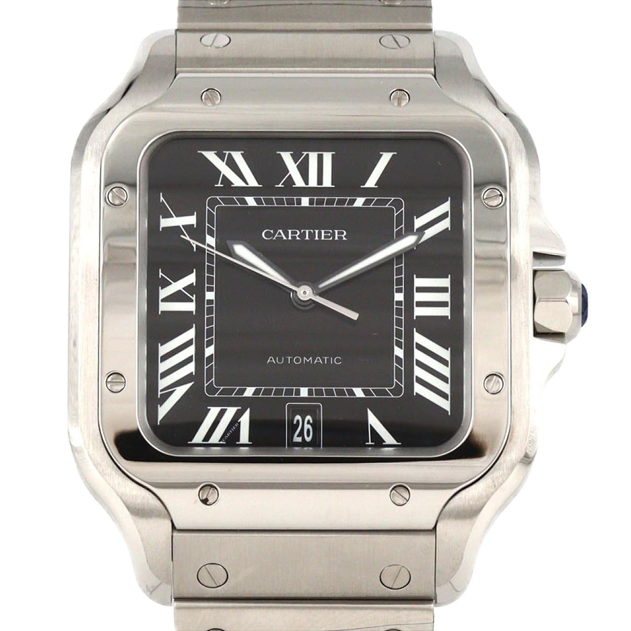 【新品】カルティエ サントス・ドゥ・カルティエLM WSSA0096 SS 自動巻