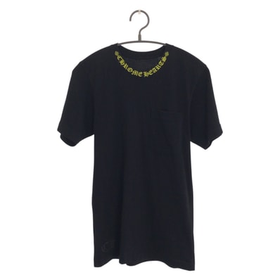 Chrome Hearts Neck Logo S/S T-Shirt "Black/Yellow"