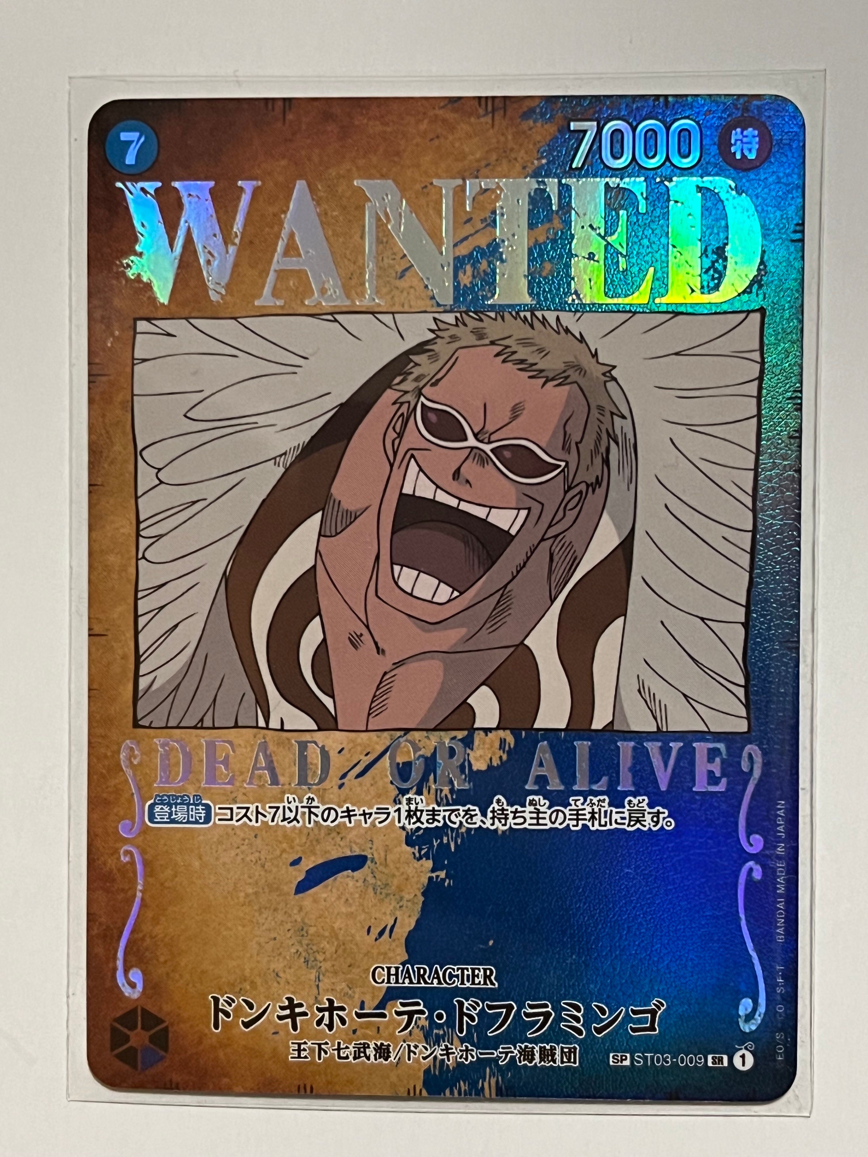 Donquixote Doflamingo : Wanted SR-SPC [ST03-009] (Booster Pack Formidable Enemy)
