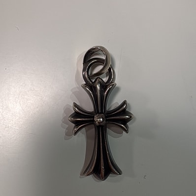 Chrome Hearts CH Cross Small W Bale "Silver"