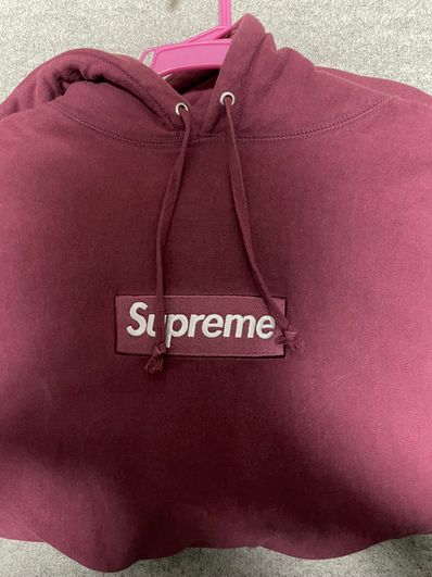 Supreme Box Logo Hooded Sweatshirt "Plum" (21FW)