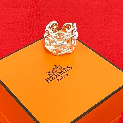 HERMES エルメス アンシェネ GM リング シルバー925 リング・指輪 10号 シルバー
19639