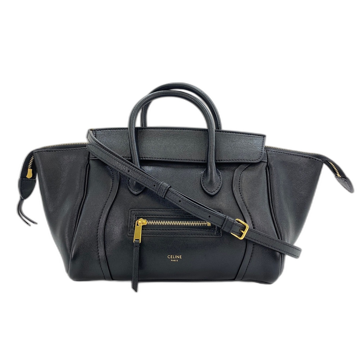 セリーヌ CELINE スモールニューラゲージ ショルダーバッグ【中古】