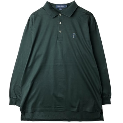 古着 ラルフローレン Ralph Lauren POLO GOLF ポロゴルフ 長袖 ポロシャツ メンズL相当/eaa616508