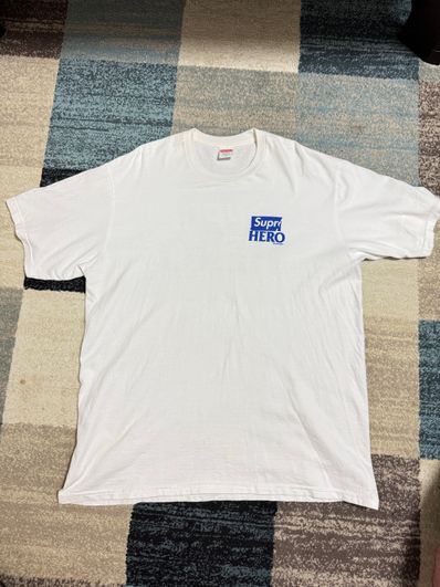 Supreme / ANTIHERO Dog Tee "White"