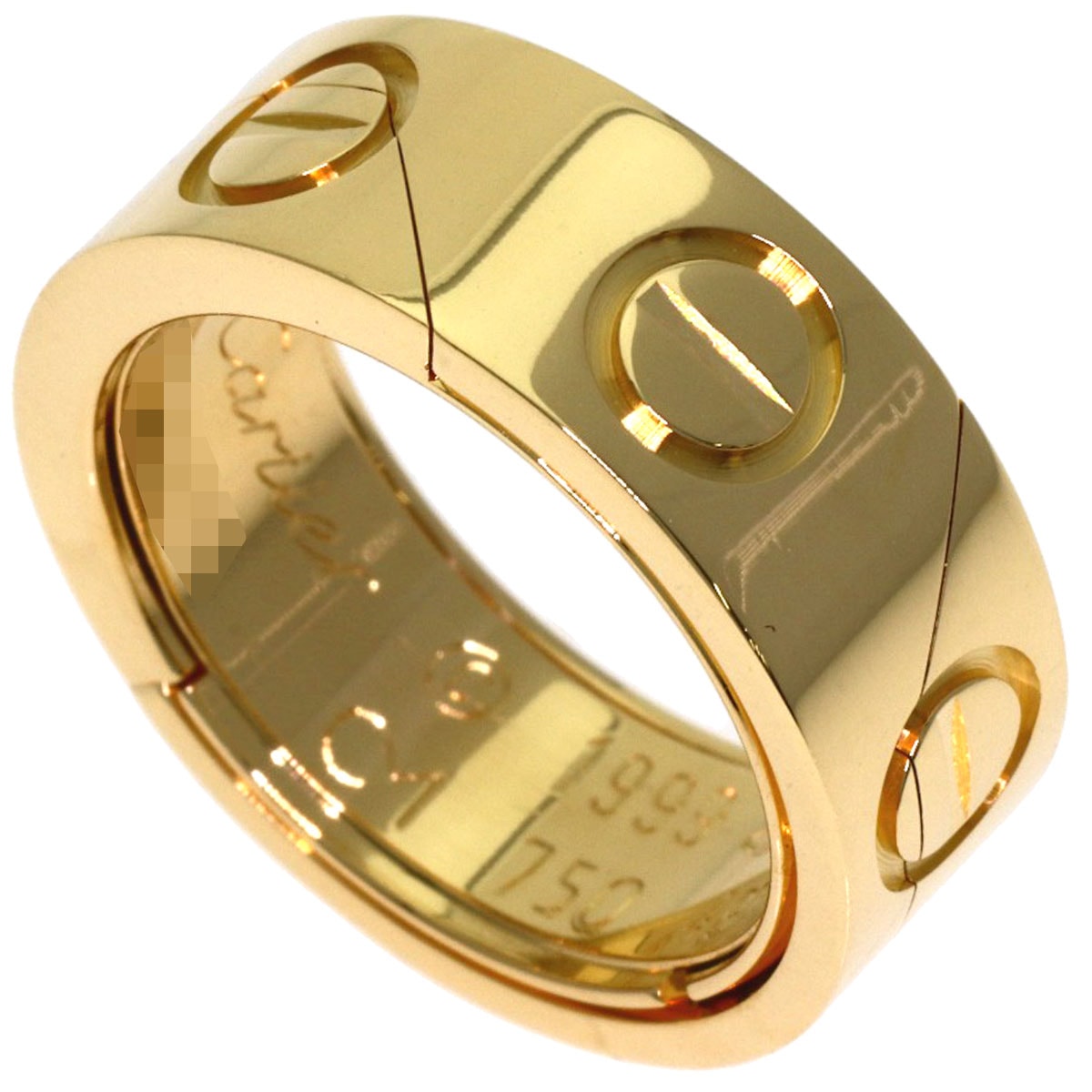 CARTIER カルティエ アストロ ラブ #49 リング・指輪 K18YG レディース [中古]