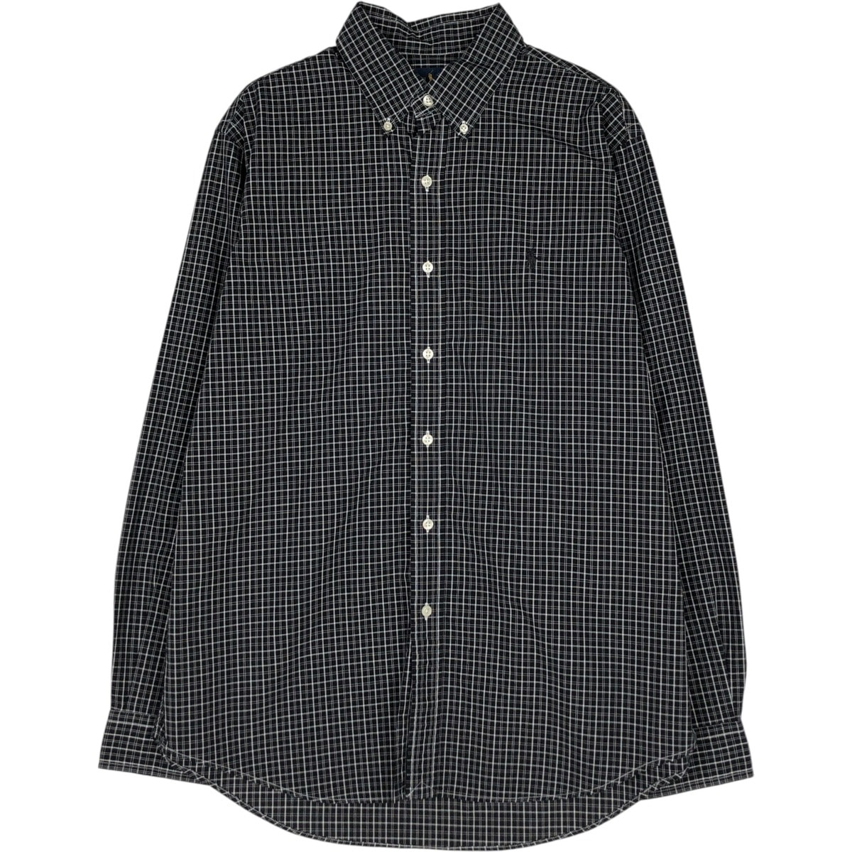 古着 ラルフローレン Ralph Lauren 長袖 ボタンダウンチェックシャツ メンズL相当/eaa663259