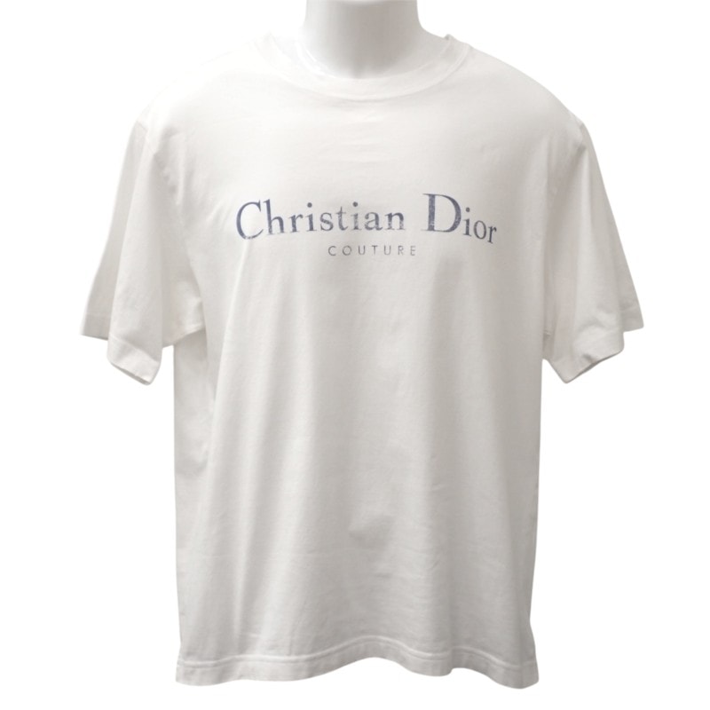 ディオール Tシャツ M 593J696X0677 ホワイト【中古】【Aランク】