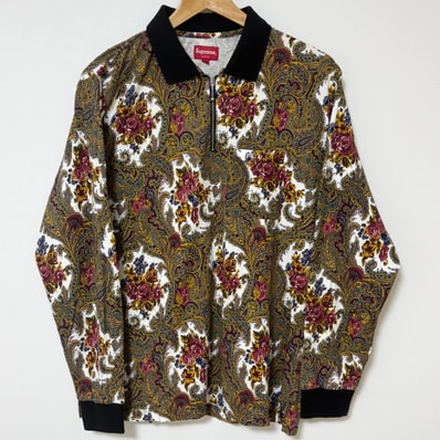 Supreme Paisley L/S Polo ペイズリー ポロ シュプリーム