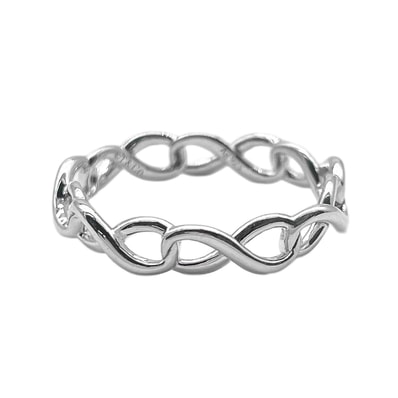 TIFFANY&Co. ティファニー インフィニティバンド リング・指輪
SV925 6号 シルバー 新品仕上済 レディース
【中古】